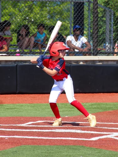 Customer photo review of Jax Model One Batting Gloves | Shadow Navy | Pro Cuff