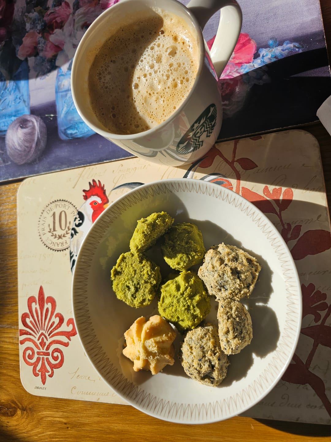 Customer photo review of Lowrey Matcha Butter Cookies | New Zealand Butter Cookies Green Tea