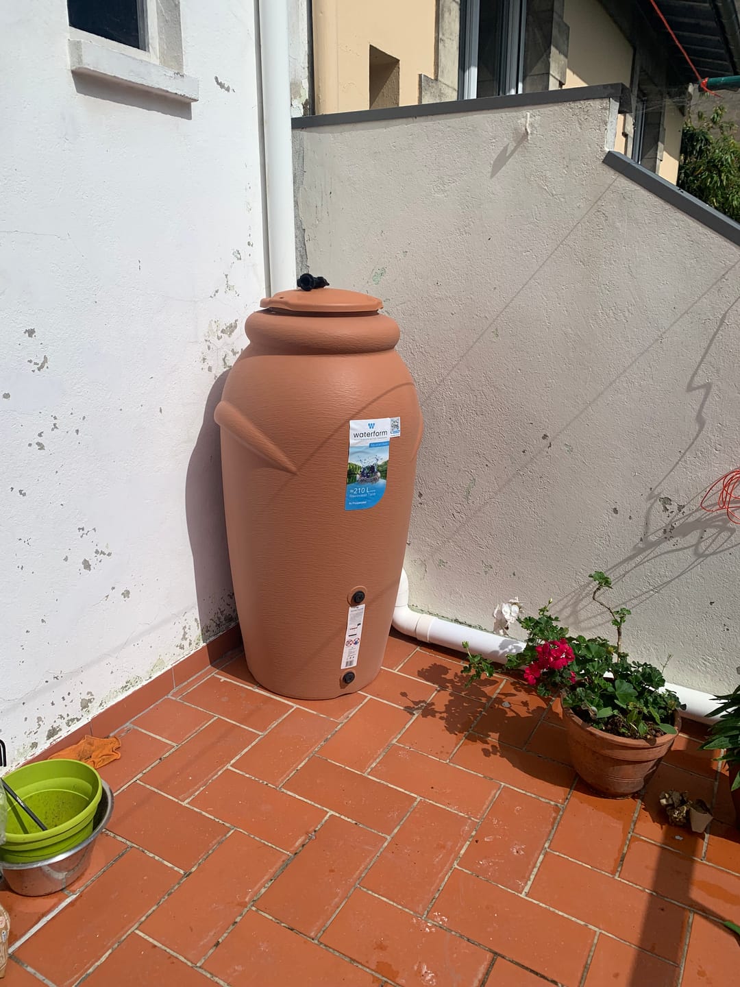 Customer photo review of Regentonne 210/360/440 Liter - Amphore Design