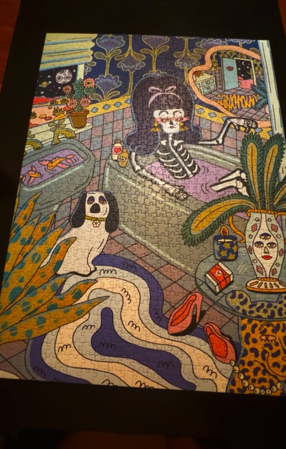 Customer photo review of Moonlight | 1000 Piece Puzzle