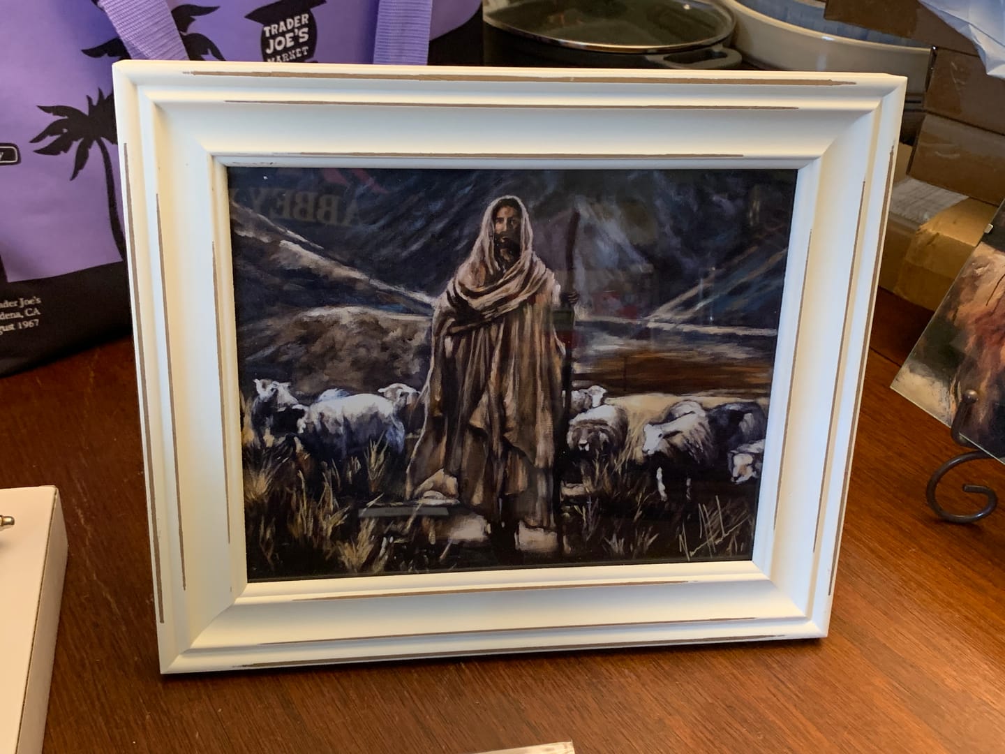 Customer photo review of DESIGN DISCONTINUED - The Lord is My Shepherd
