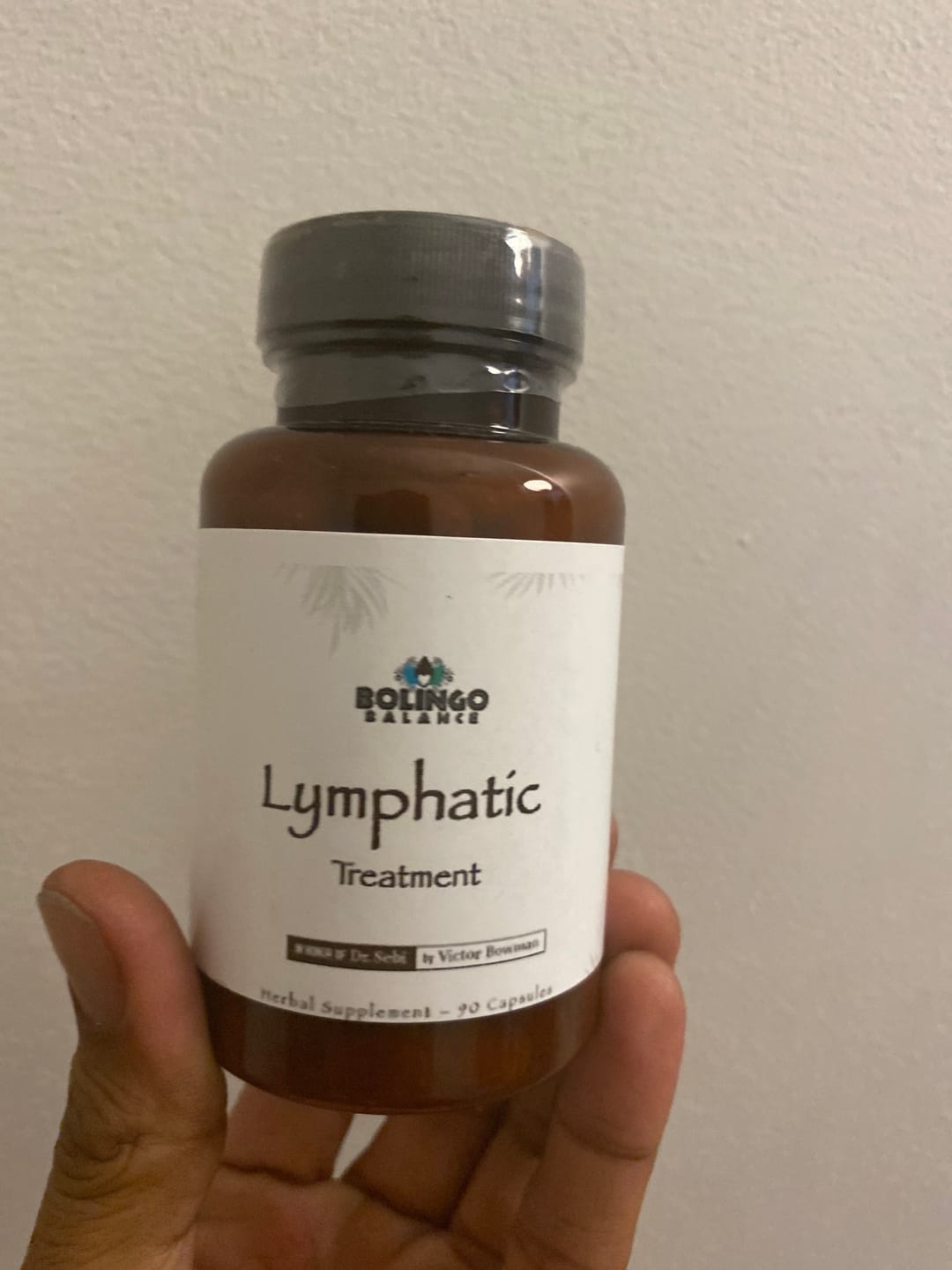 Customer photo review of LYMPHATIC CAPSULES