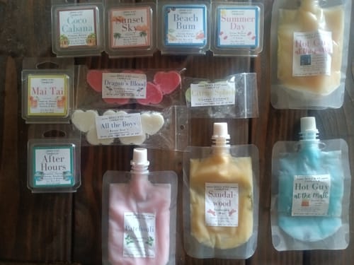 Customer photo review of Wax Melt Tart Scent Bags