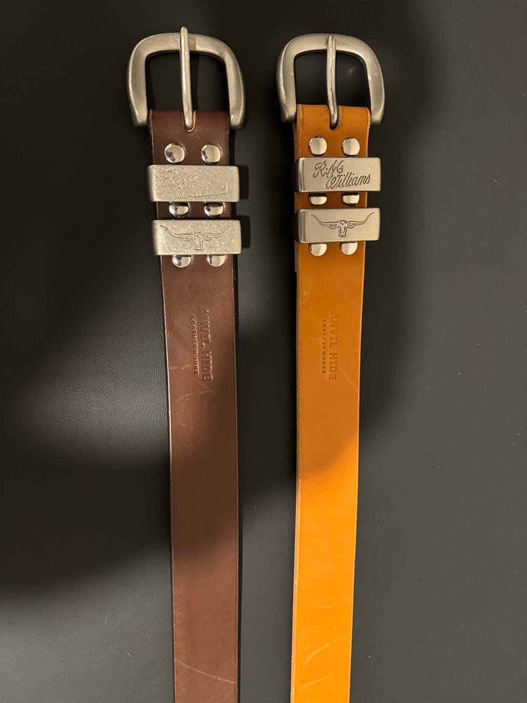 Customer photo review of “Bring your own buckle” belt