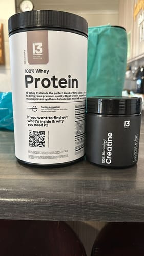 Customer photo review of 13 100% Micronised Creatine