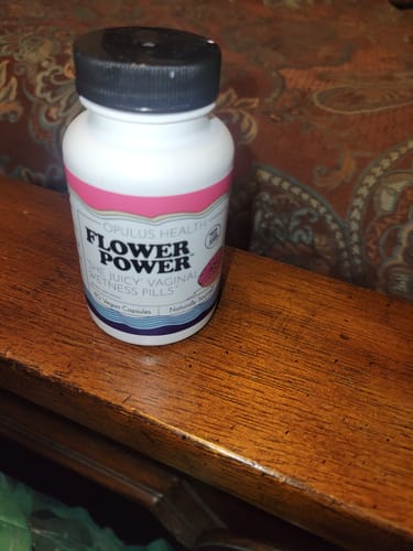 Customer photo review of Flower Power® 'She Juicy' Vaginal Moisture Supplement (60ct/ea)