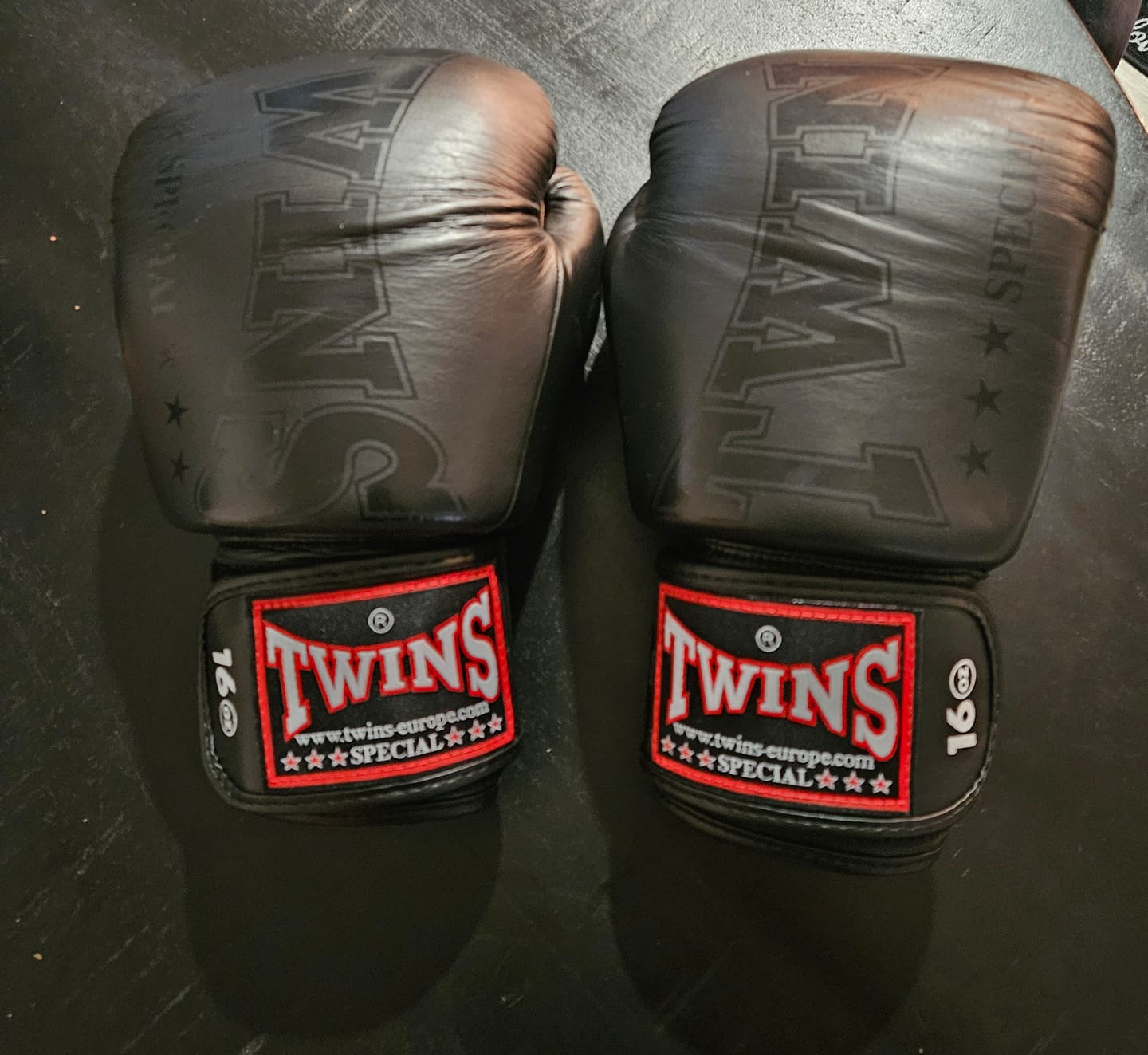 Customer photo review of Twins Bokshandschoenen BGVL8 - Zwart/Zwart