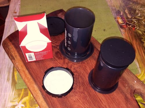 Customer photo review of Filtros Aeropress 350 Und.