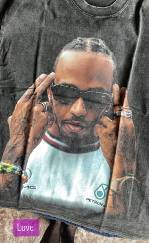 Customer photo review of 2PAC X TYSON TEE