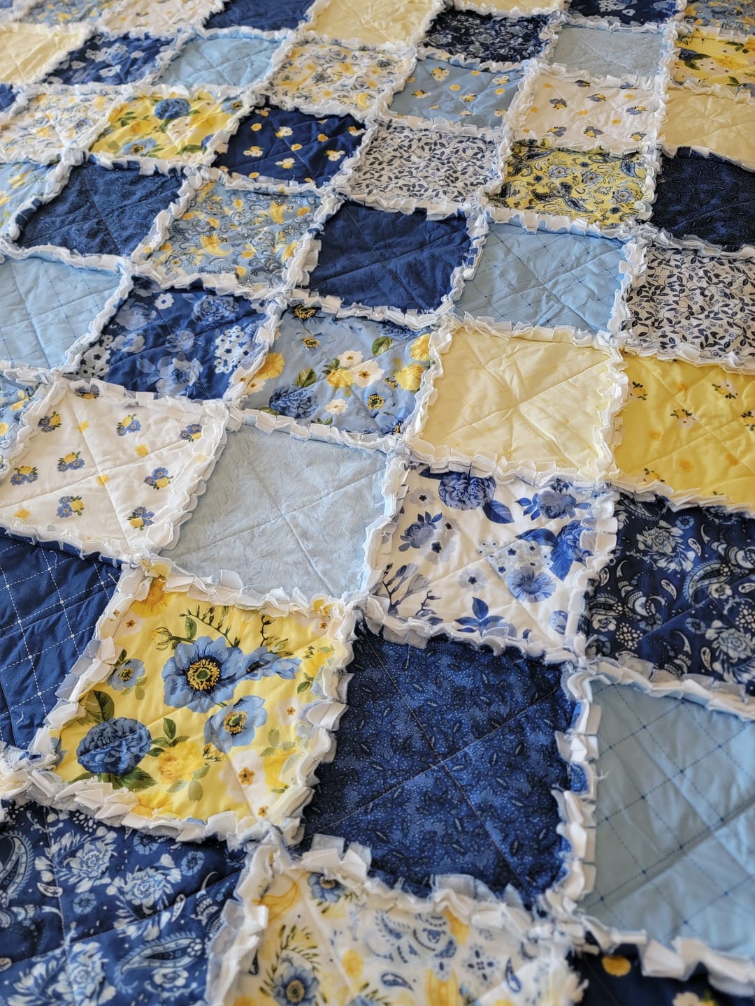 Customer photo review of True Fabrics - Sunshine Blooms - Precut Fabric