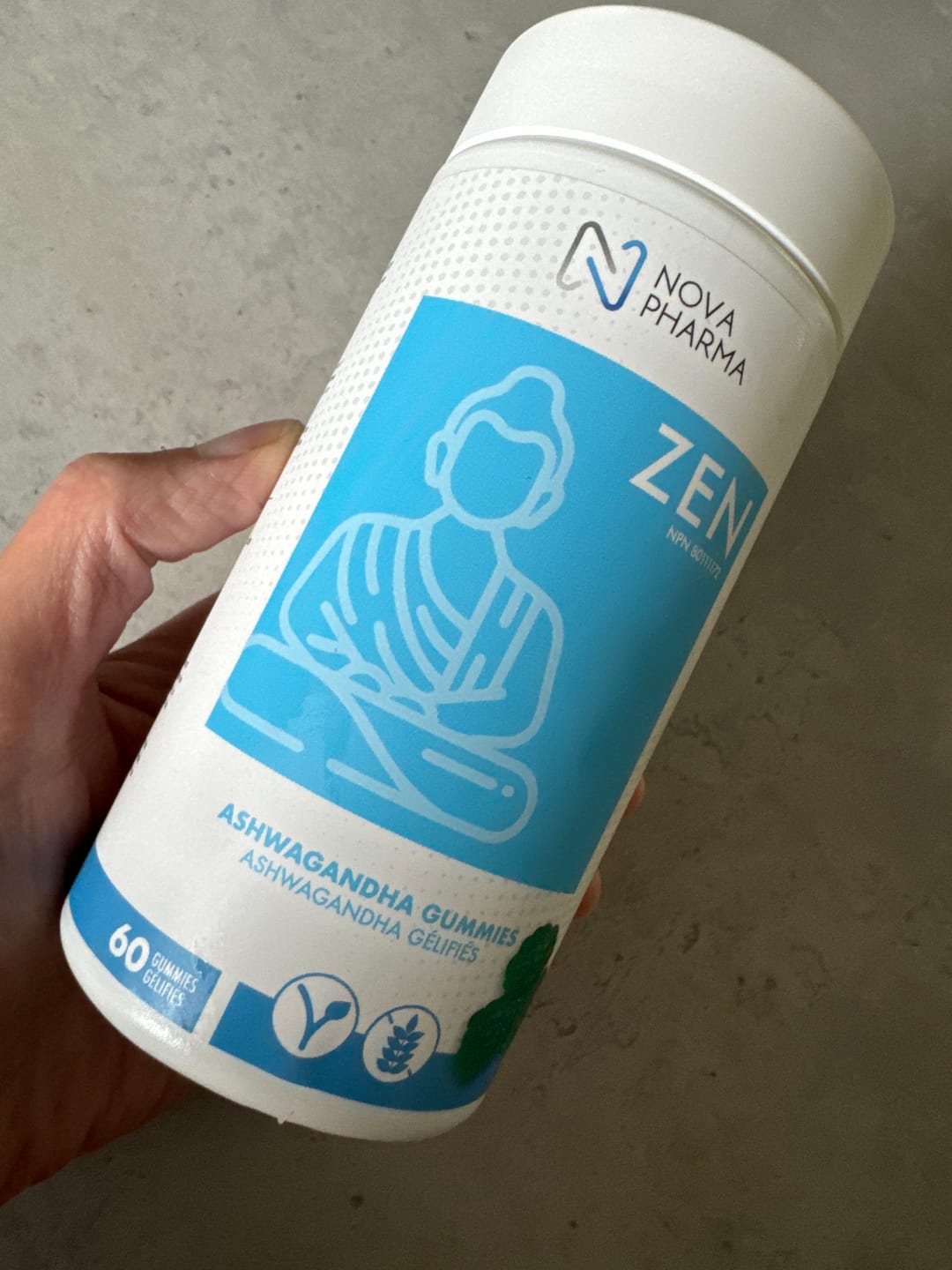 Customer photo review of Nova Pharma - Zen (60 gélifiés)