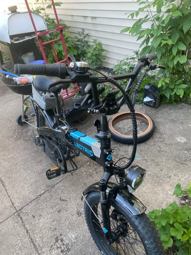 Customer photo review of BMX Stem for I7PRO Folding Ebikes