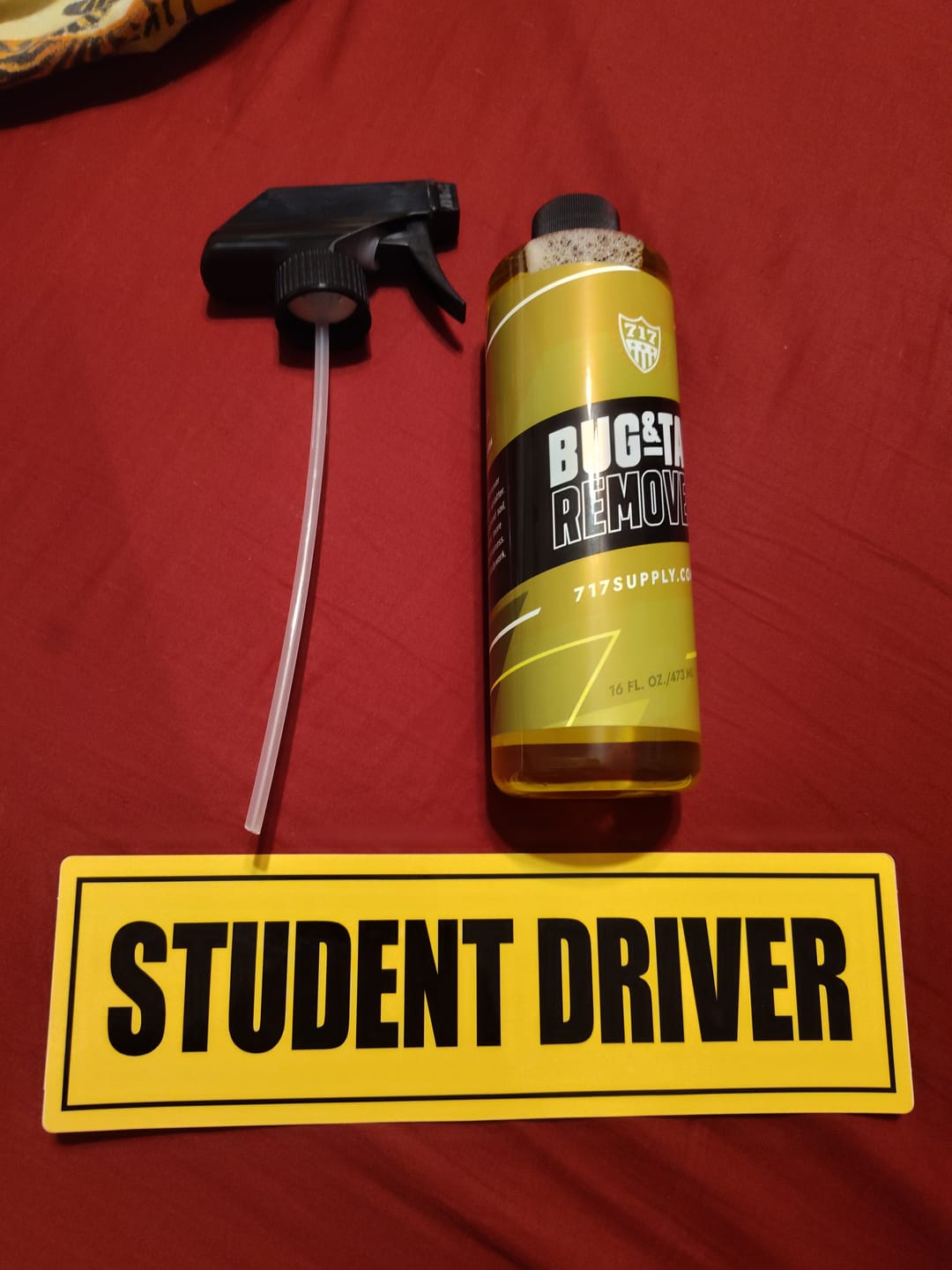 Customer photo review of 717 Supply Bug & Tar Remover