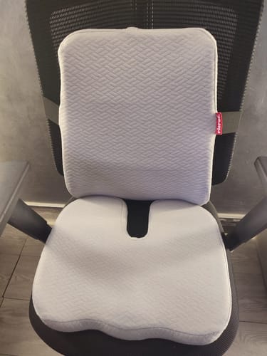 Customer photo review of Ruf- Full back Support Pillow