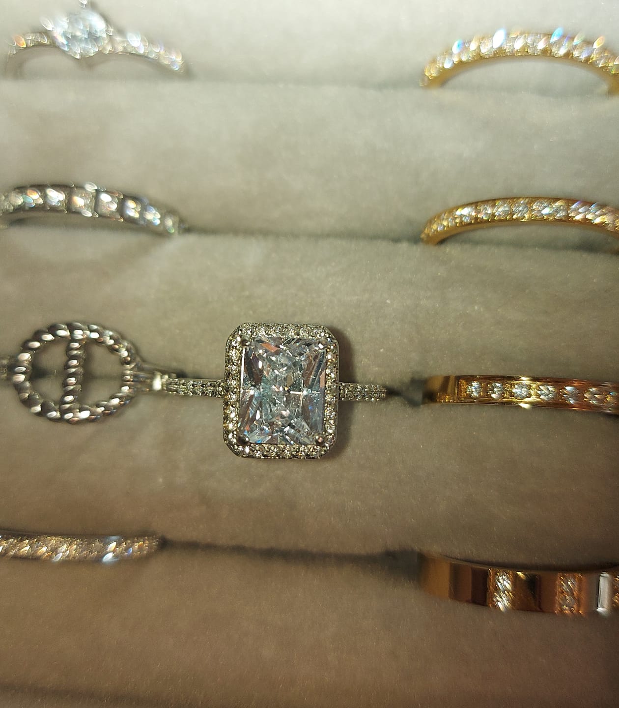 Customer photo review of Big Shine Ring | 18K vergoldet