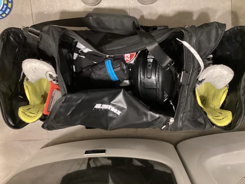 Customer photo review of ZEBRASCLUB ZB1 HOCKEY REFEREE BAG