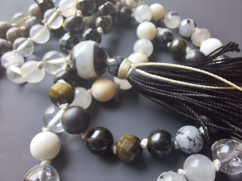 Customer photo review of Japa Mala "Dualidad" (8 mm)