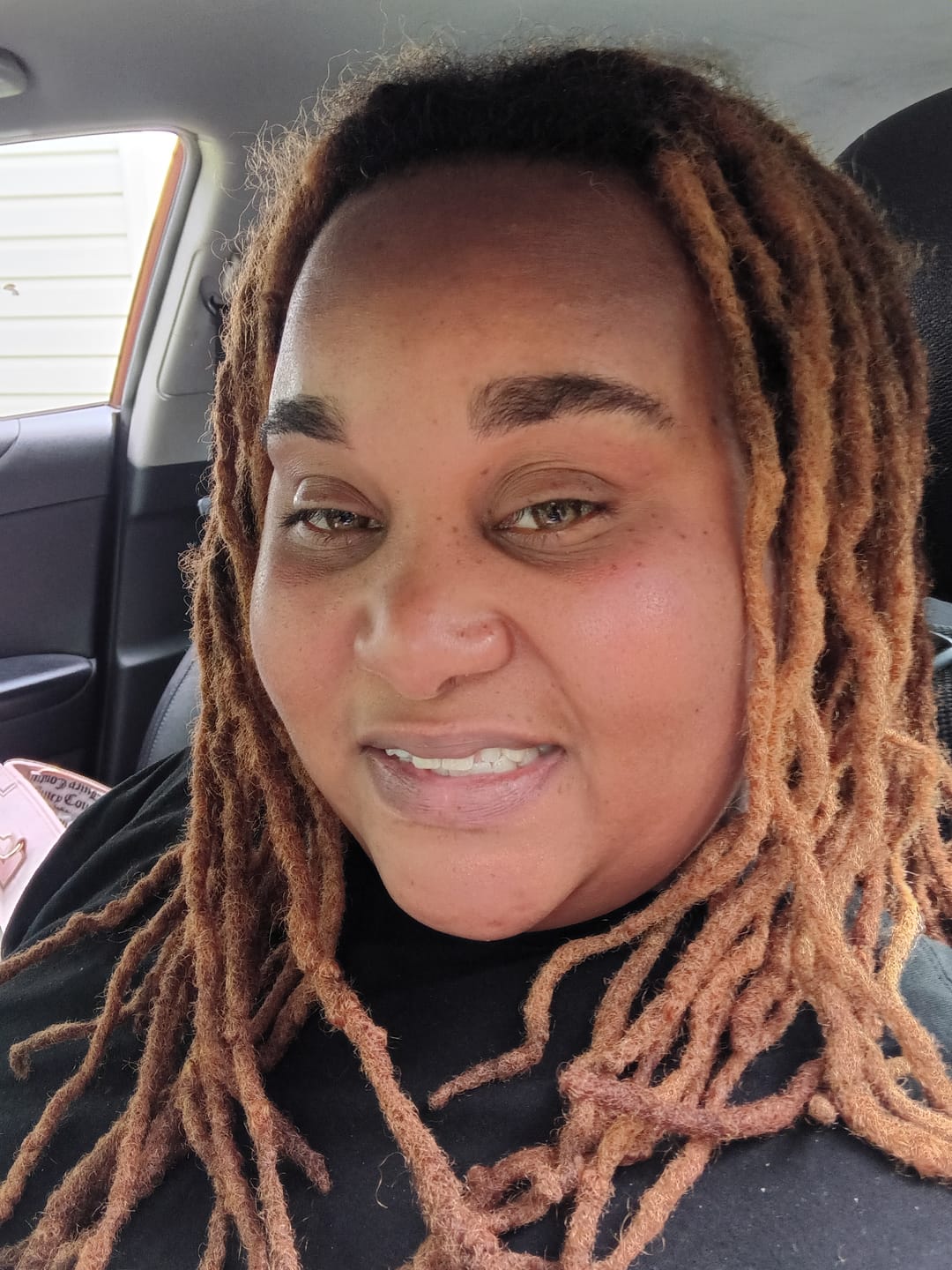 Customer photo review of Amazonia Sahara Brown Prescription Colored Contact Lenses