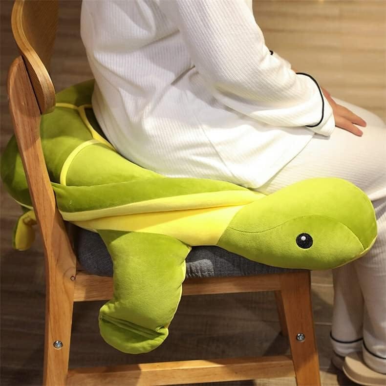 Customer photo review of Peluche Tortue Géante - Un Compagnon de Câlins Parfait