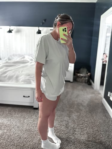 Customer photo review of A+H Washed Cool Girl Tee