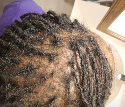 Customer photo review of Growth Sensation and Super Growth Oil Duo