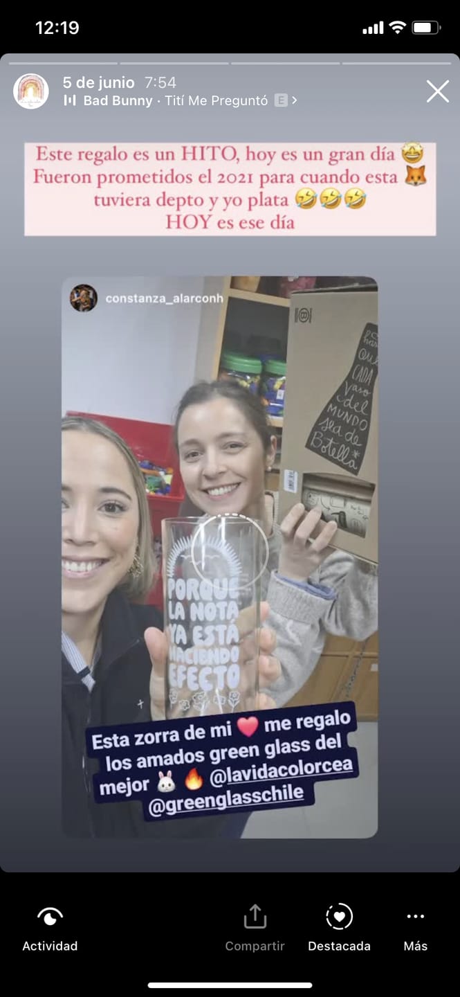 Customer photo review of BUNNY GLASS - JUEGO DE 6 VASOS
