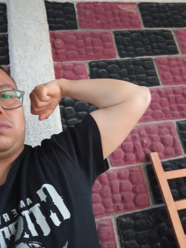 Customer photo review of Combo Masa Muscular Magra + Fuerza + Envío Gratis