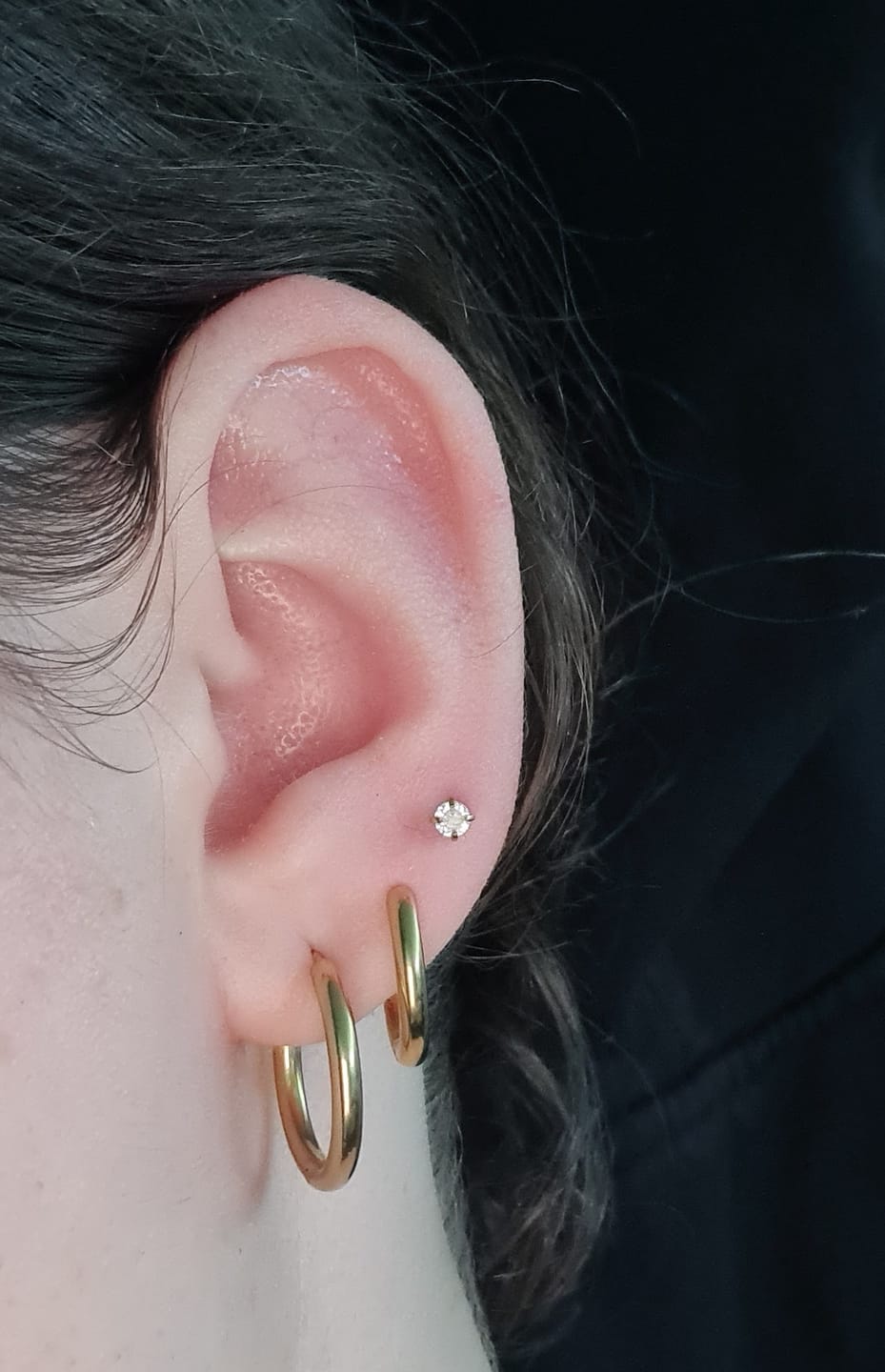 Customer photo review of Britney Piercing | Titan
