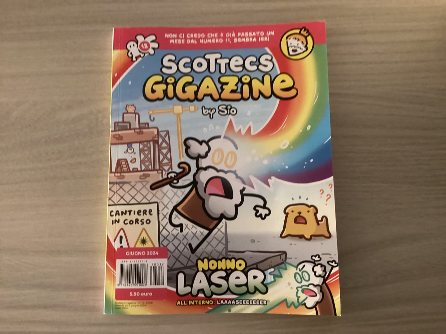 Customer photo review of Scottecs Gigazine 12 - Nonno Laser