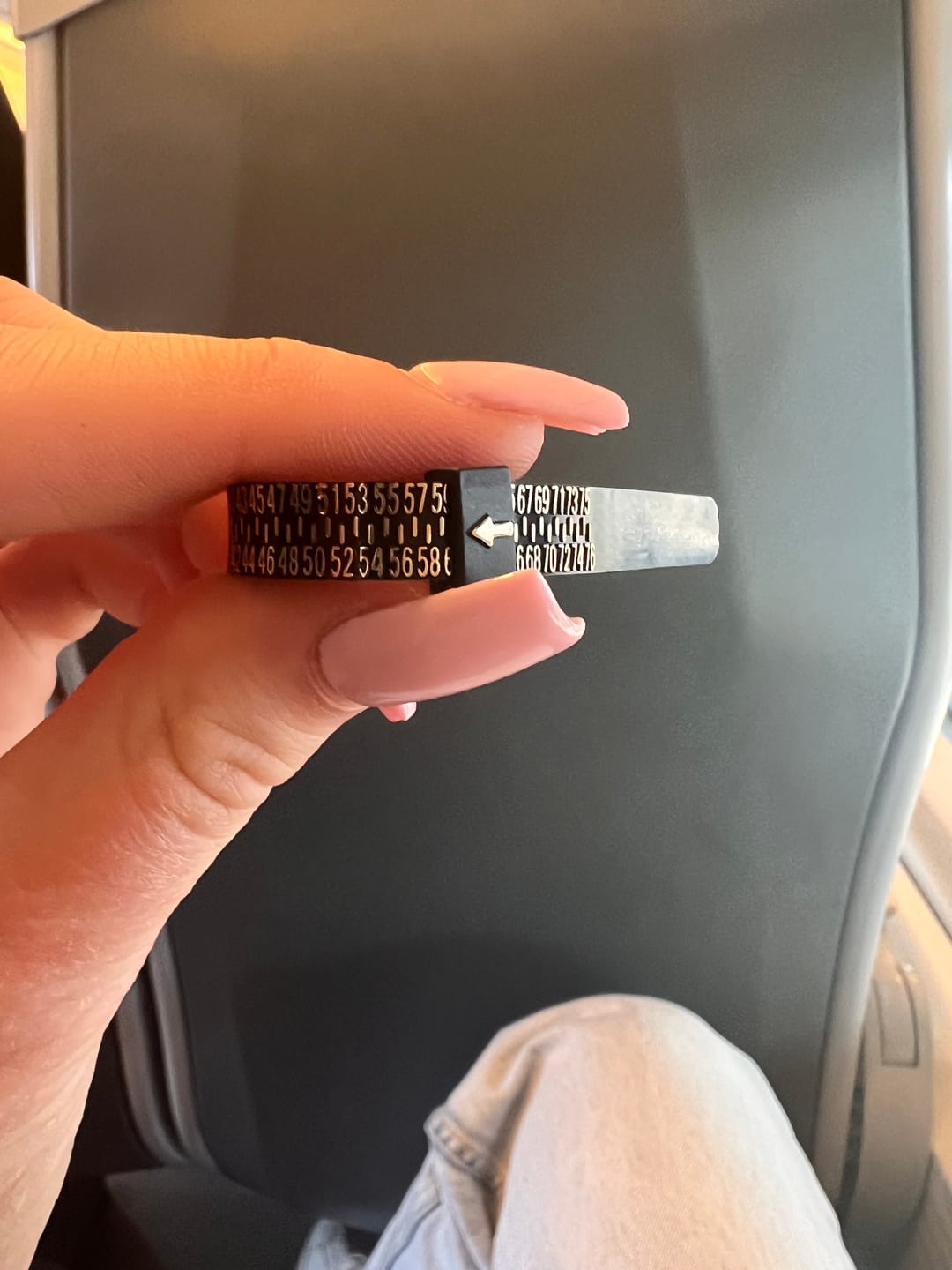 Customer photo review of Ring Sizer