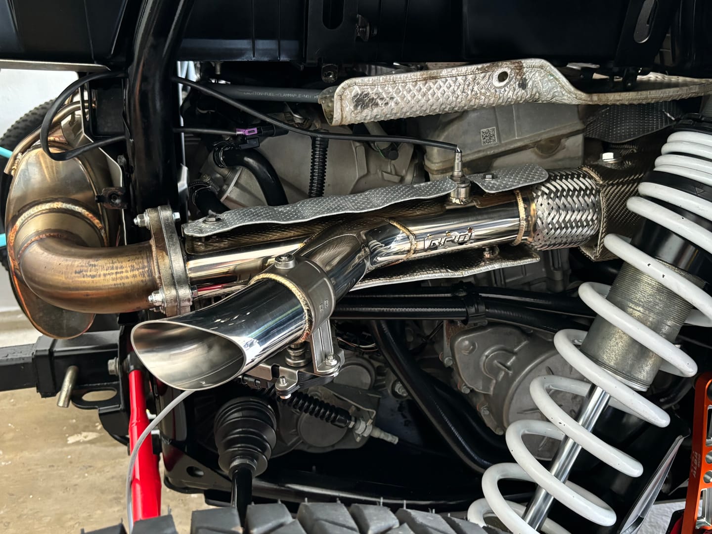 Customer photo review of RPM SxS RZR XPT Turbo Pro XP & Turbo R 2.5" Captains Choice Electric Side Dump E-Valve Exhaust