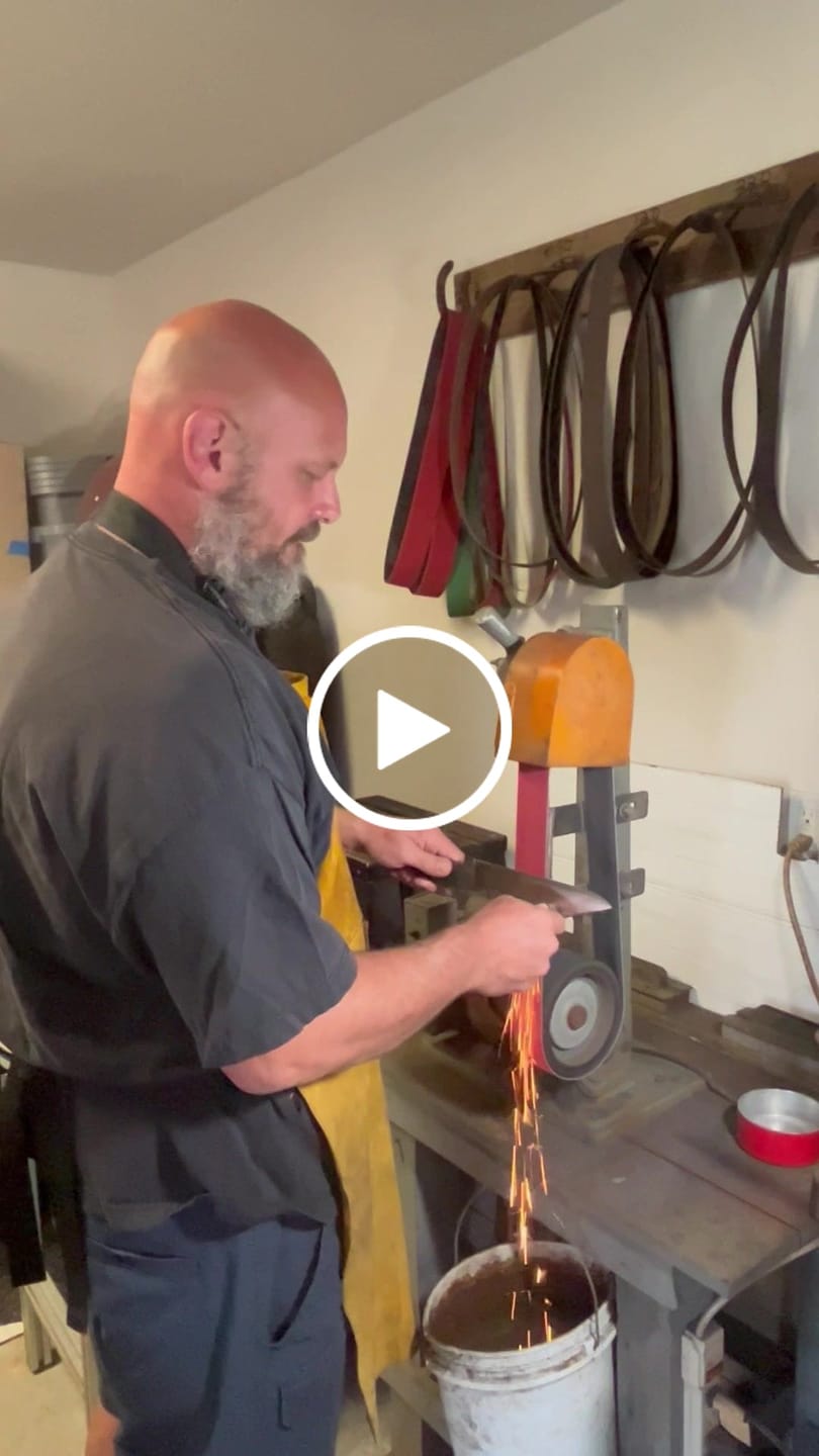 Customer video review of 2" x 48" Sanding Belts for Stock Removal