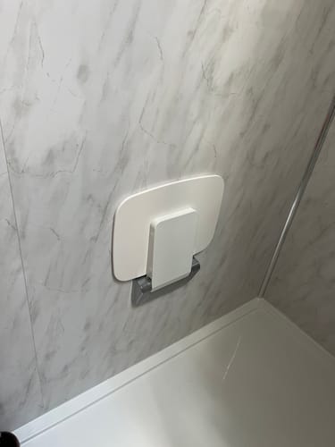 Customer photo review of Roper Rhodes Compact Luxury Thermoset Plastic Shower Seat