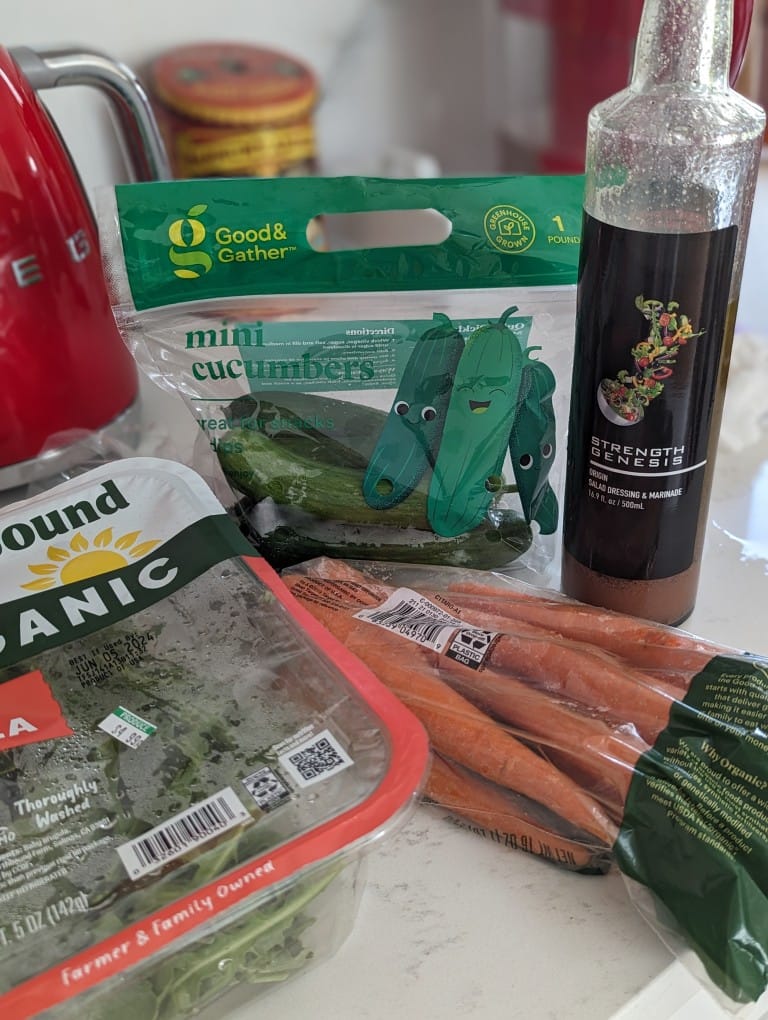 Customer photo review of Origin Salad Dressing (2 Bottles)