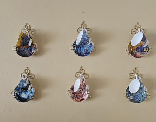 Customer photo review of Van Gogh tea cups