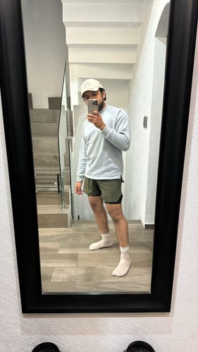 Customer photo review of Comfort Pullover - Gray