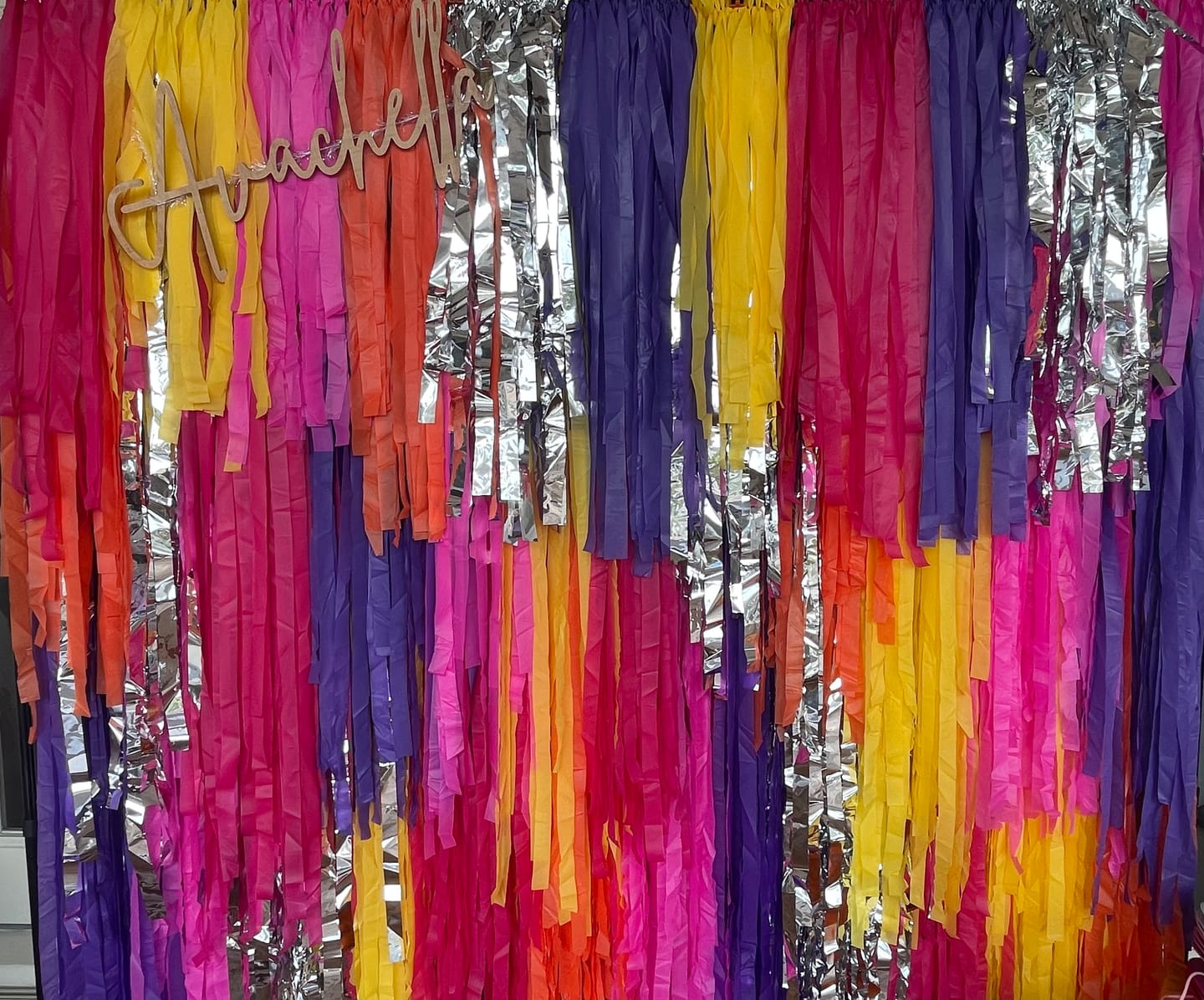 Customer photo review of Dazed & Engaged Backdrop