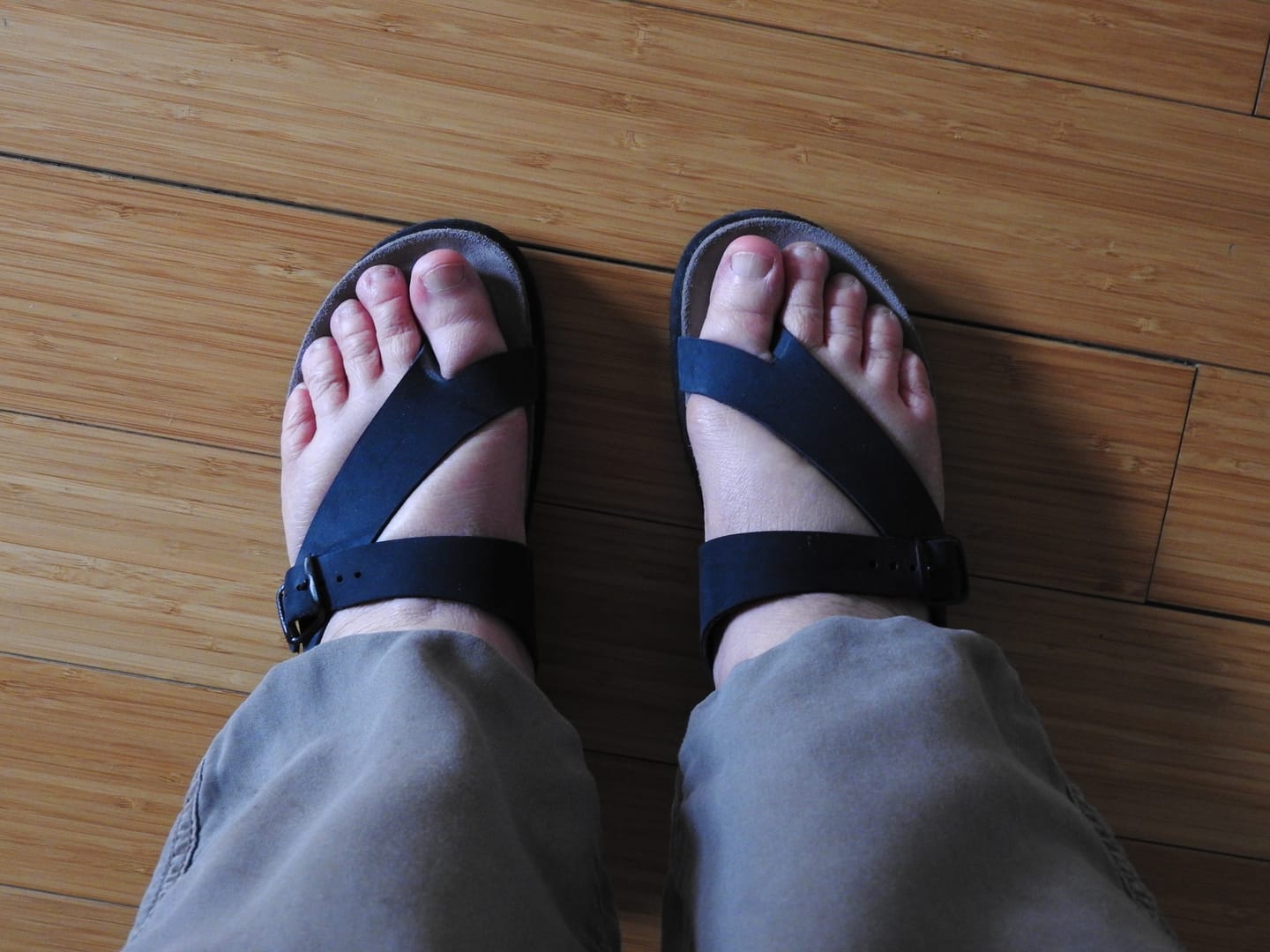 Customer photo review of Helen Navy Nubuck