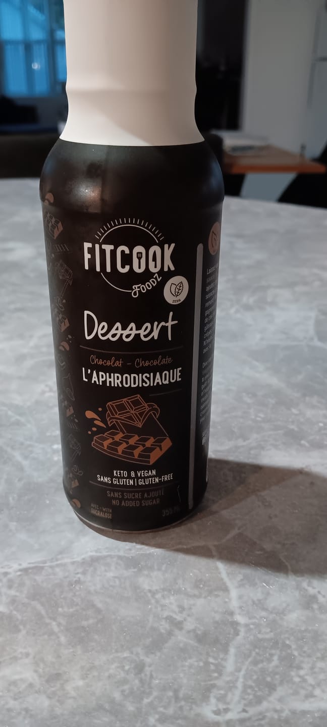 Customer photo review of Fitcook Foodz - Sauces Dessert 355ml