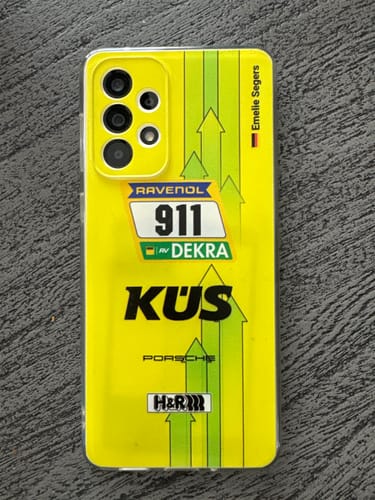 Kundenbewertung mit Foto zu Grello Porsche GT Livery - Individuelle Handyhülle für Samsung