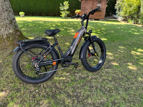 Customer photo review of Lankeleisi MG600 Plus 1000W Bafang Motor 26" Fat Bike All Terrain SUV E-Bike 48V 20Ah Samsung Battery