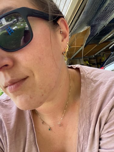 Customer photo review of Calanit Earrings Set