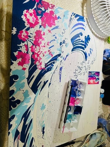 Customer photo review of Wave of Kanagawa