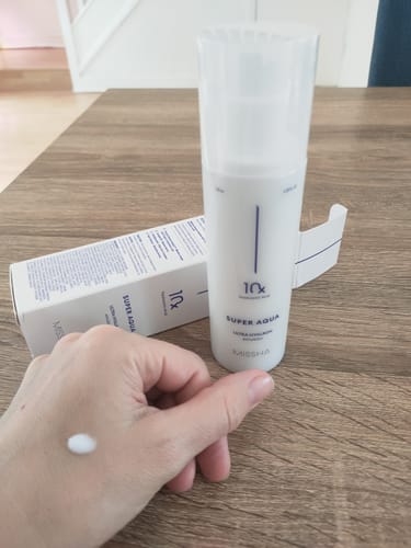 Customer photo review of [Missha] Super Aqua Ultra Hyalron Emulsion 130ml