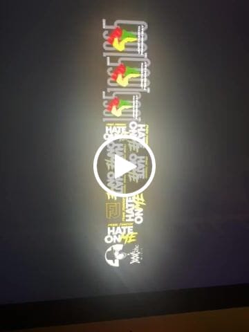 Customer video review of Special Offer 22" x 10' Custom Gang Sheet