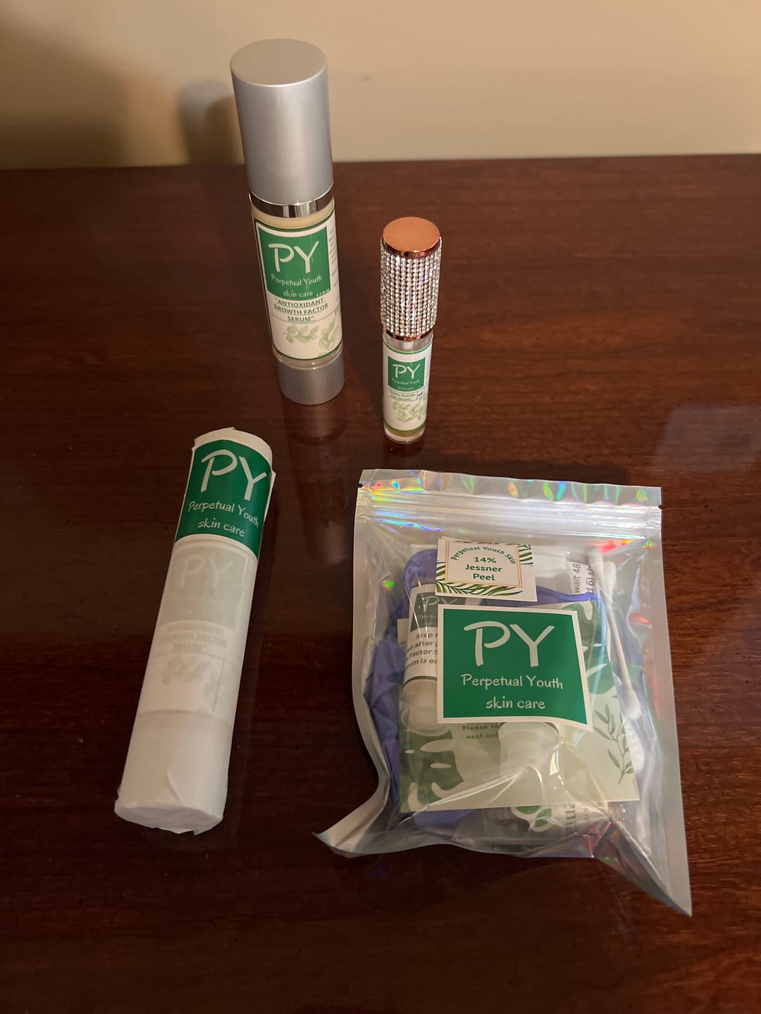 Customer photo review of Growth Factor Serum (On Sale!) 🌿🌿🌿
