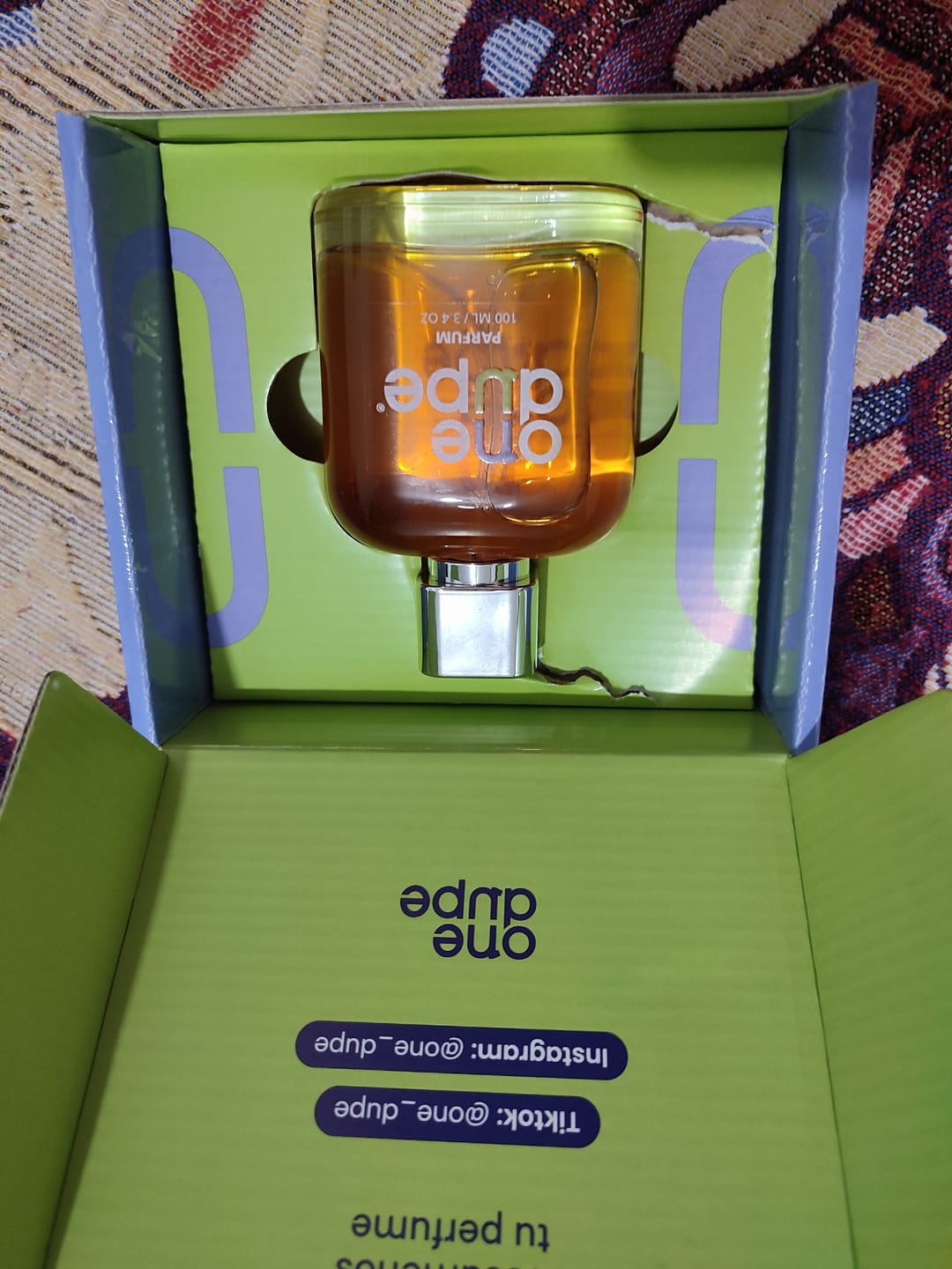 Customer photo review of Perfume inspirado en Love Don't be Shy Kilian