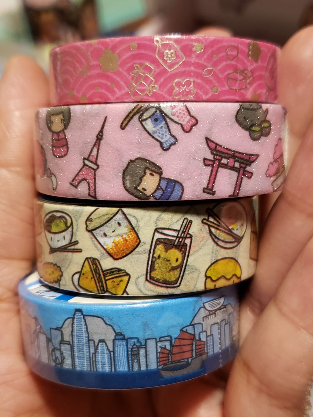Customer photo review of Hello Japan Washi Tape (Set of 2)
