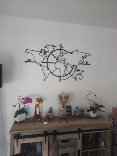 Customer photo review of Carte du monde - 2020