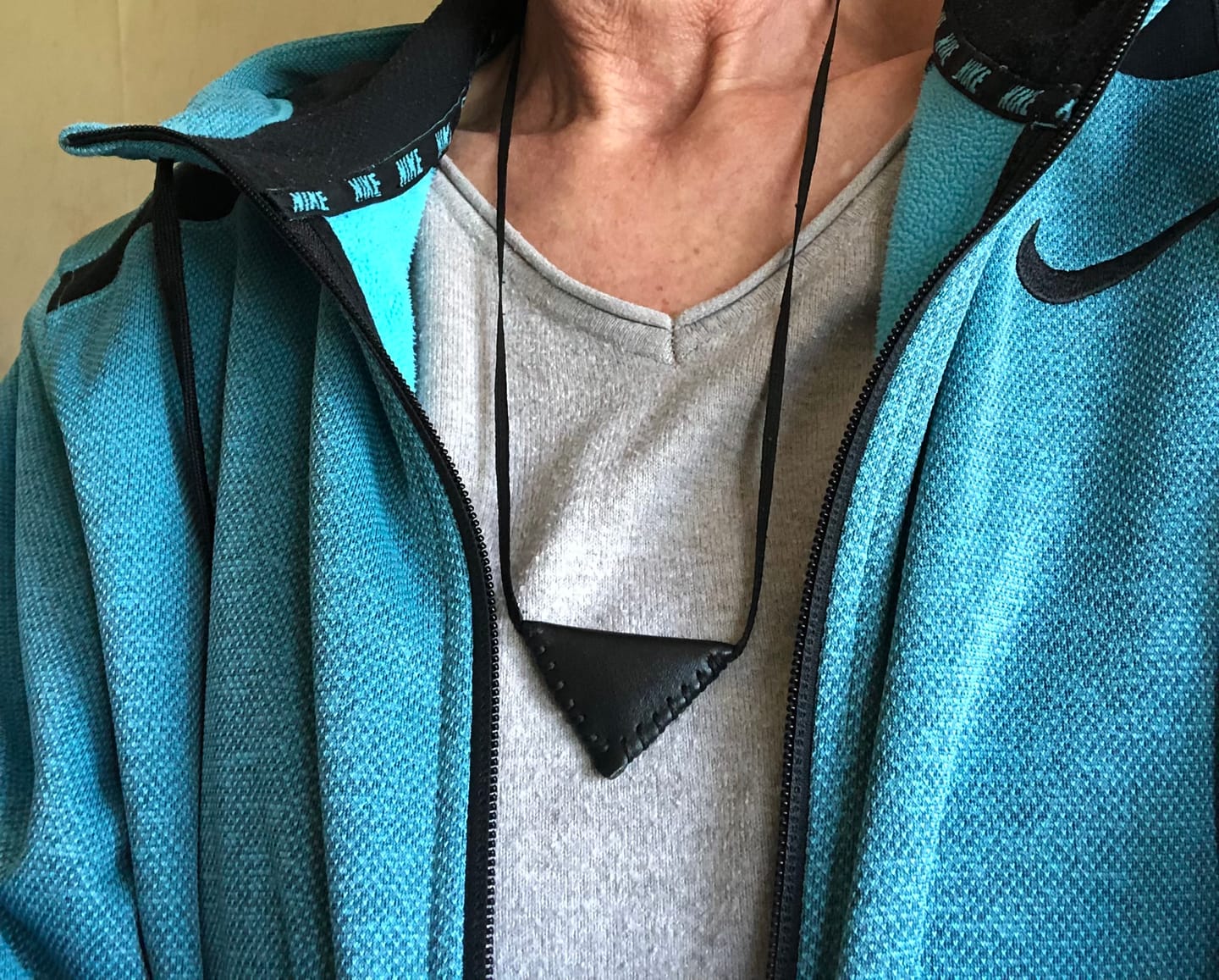 Customer photo review of Naqshbandi Taweez Necklace from Shaykh Nazim